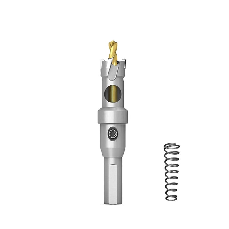 GSTK Upgrade Heavy Duty Carbide Hole Saw,Metal Steel Hole Saw Drill Bit,TCT Hole Cutter-Alloy Hardness Upgrade, Life Upgrade,Use for Stainless Steel, mild Steel, Iron, Copper,etc (13mm|1/2") - Image 1